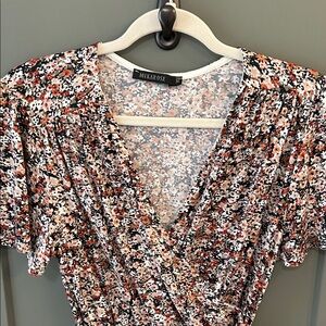 Mikarose Floral Print Dress Stitch Fix Size Medium